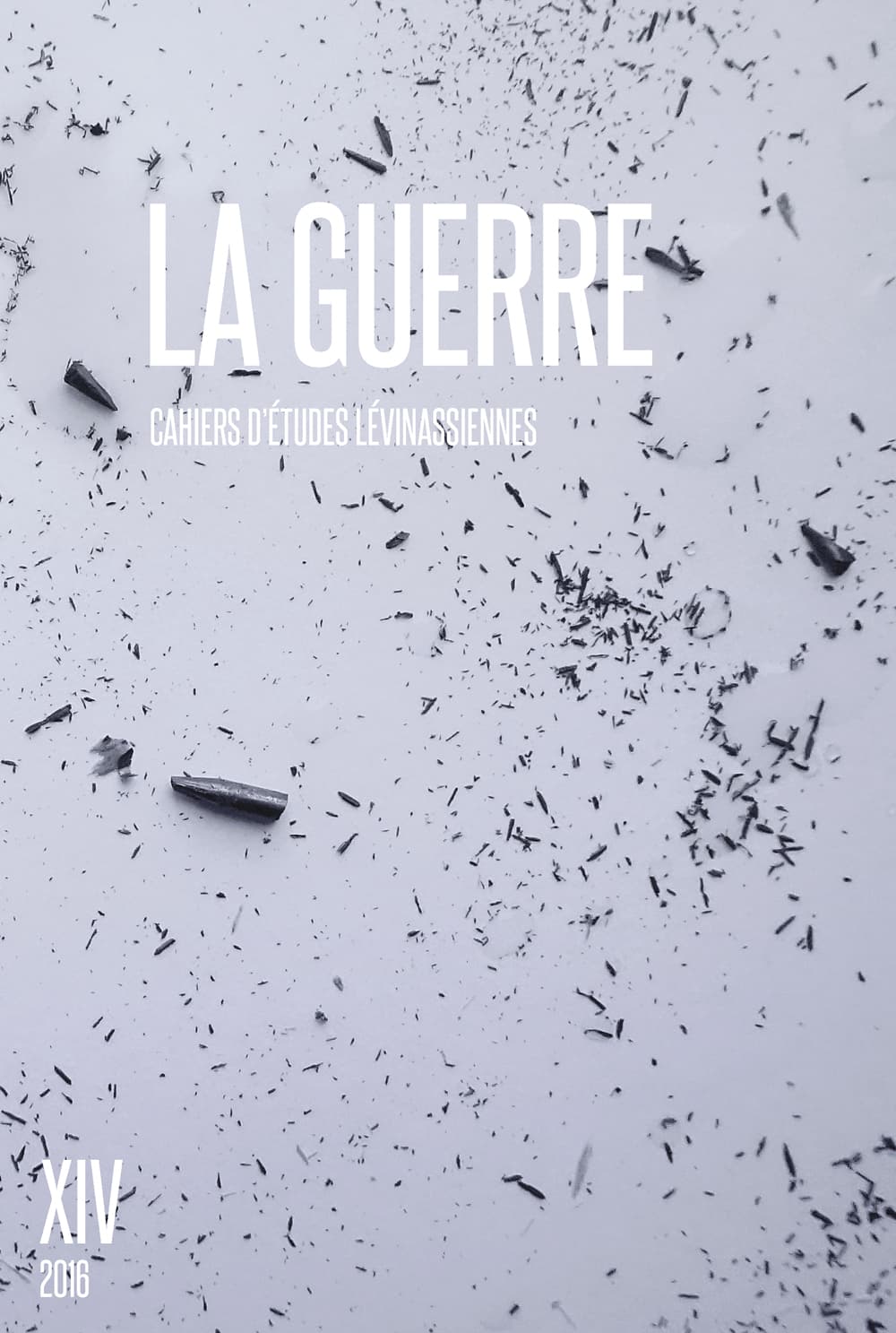 Couverture des Cahiers d'études lévinassiennes n°14, La guerre