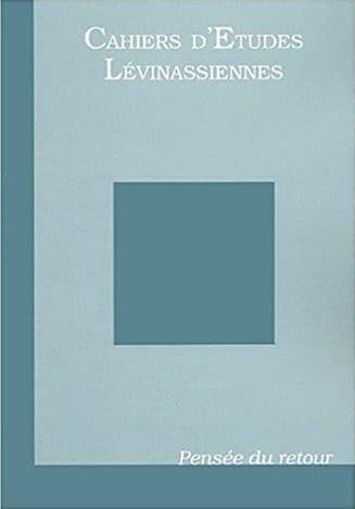 Couverture des Cahiers d'études lévinassiennes n°3